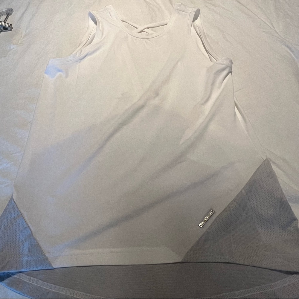 Pearl Izumi White Tank Top